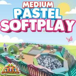 Medium Pastel Soft Play Setup