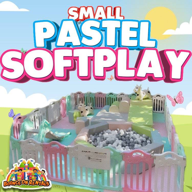 Small Pastel Soft Play Setup