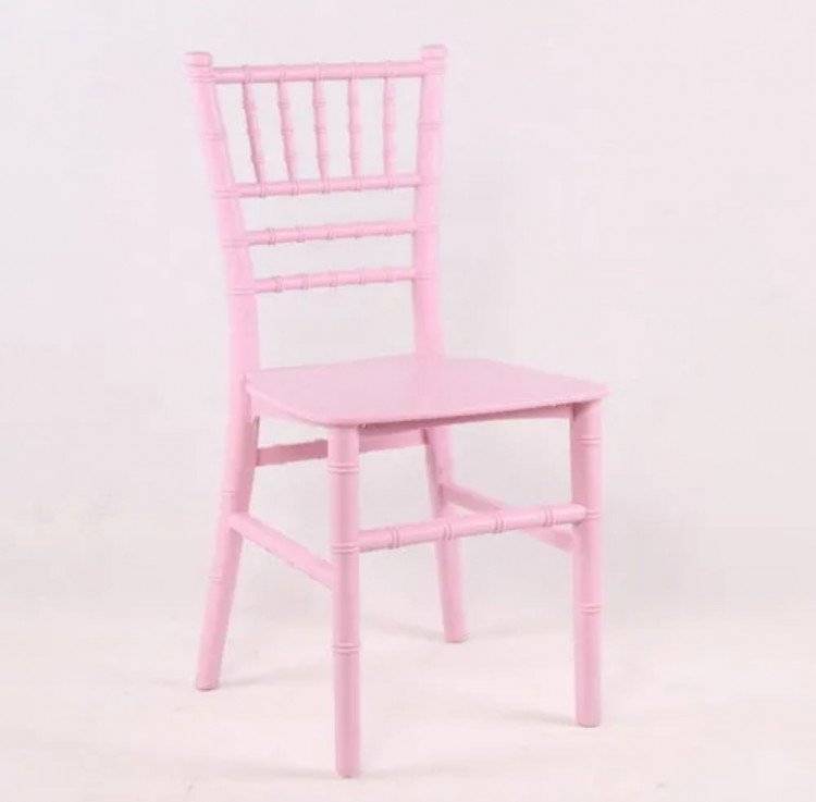 Pink Chiavari Kids Chairs