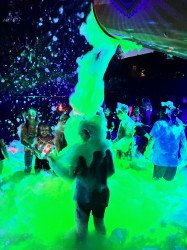 Glow in the Dark Foam Party