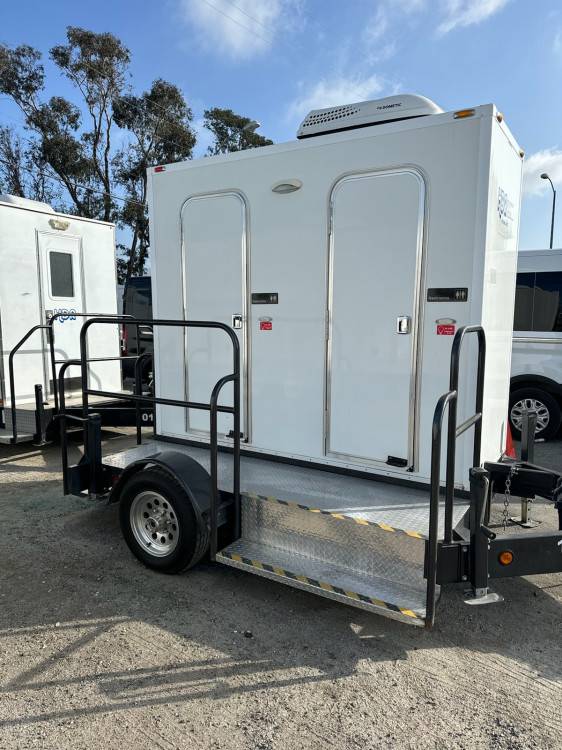 2 Stall Restroom Trailer