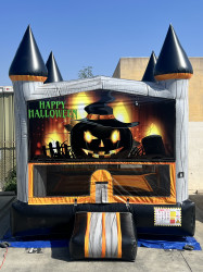 Magic Bounce House with Halloween #1 Banner