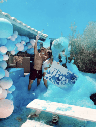 Color Foam & Gender Reveal Parties