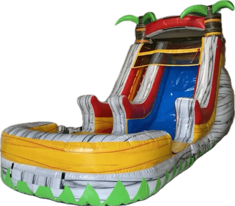 15ft Tropical Oasis Slide