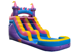 12 Princess water slide 1 1752195445 12FT Princess Mini Waterslide