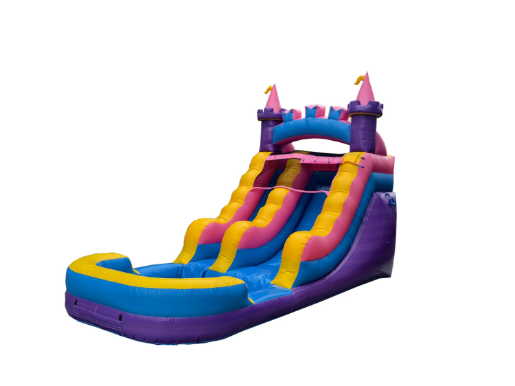 12FT Princess Mini Waterslide