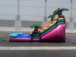 77395647811 3469283F 9D49 40A5 933C 4B45430708C8 1752265933 15ft Dual Lane Malibu Waterslide Wet