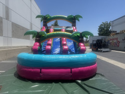77395651141 360FE101 445C 49FA B7D5 ED0CA6D7AE85 1752265933 15ft Dual Lane Malibu Waterslide Wet