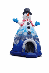 Giant Snow Man Bounce House