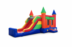 CASTLE BOUNCE HOUSE WITH SLIDE