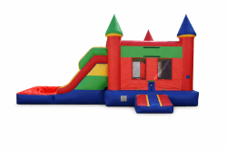 CASTLE BOUNCE HOUSE & SLIDE WET