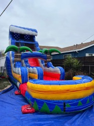 IMG 5738 1719677637 18ft FireBlast Tsunami Slide WET