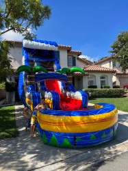 18ft FireBlast Tsunami Slide WET IMG 5745 1719677638 18ft FireBlast Tsunami Slide WET