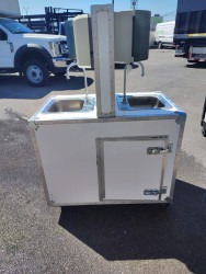 Double Sink Hand washing Station
