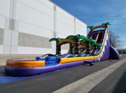 IMG 8782 1744767031 1 22ft Dual Lane Purple Crush Slide with Slip and Slide
