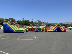 110201 1717188924 110ft Multi Color Obstacle Course