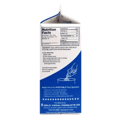 Blue20floss20ingredients 1762562027 Extra Blue Cotton Candy Servings (50 Servings)
