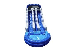 IMG 3940 1780123519 20ft Blue Titan Dual Lane Slide Wet