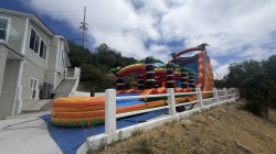IMG 2019 1781924089 20ft Tropical Paradise Slide with attached Slip & Slide