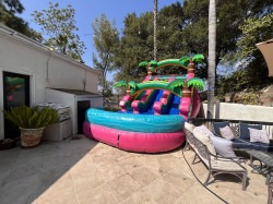 IMG 4742 1780643432 15ft Dual Lane Malibu Waterslide Wet
